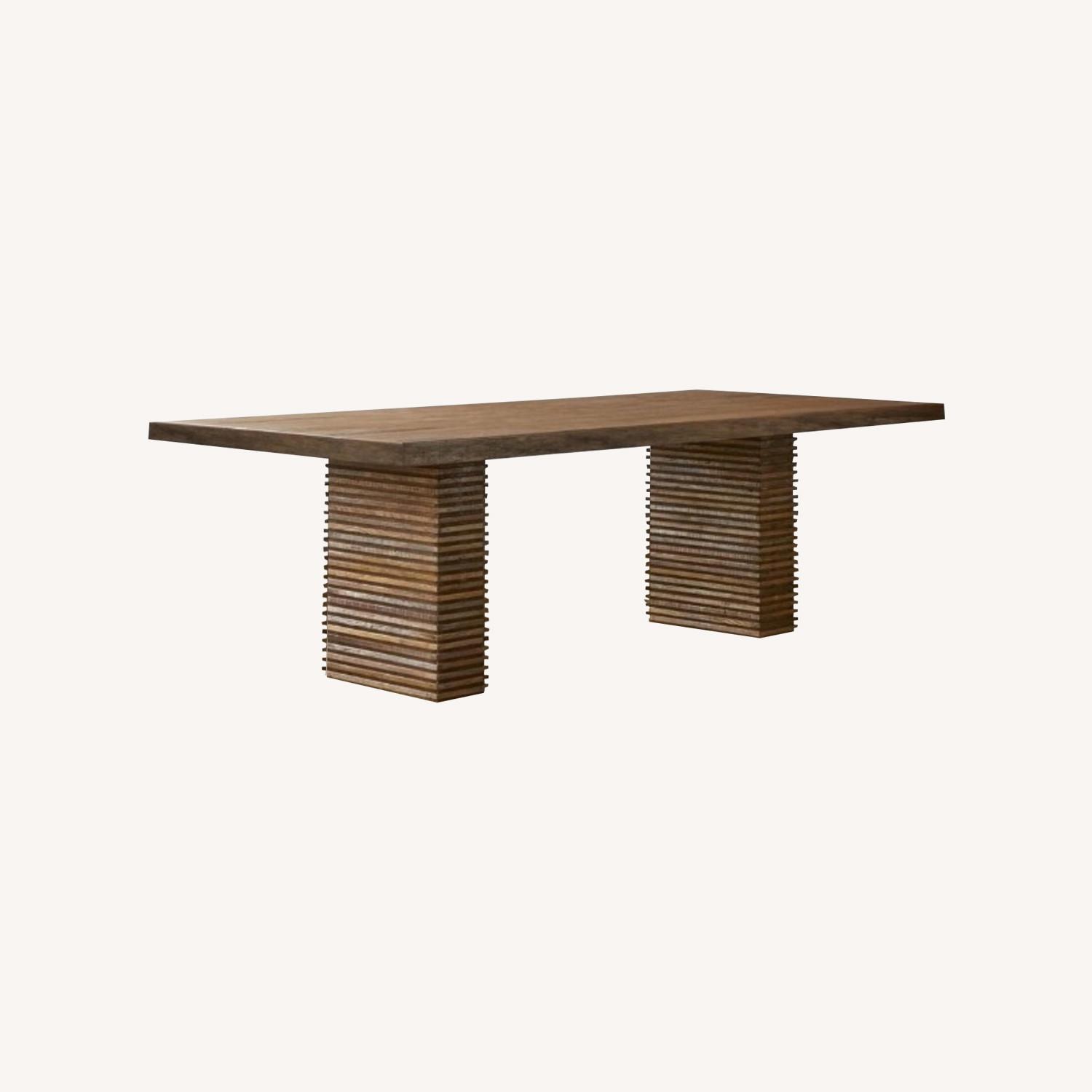 Crate & Barrel Paloma II Reclaimed Wood Dining Table - AptDeco