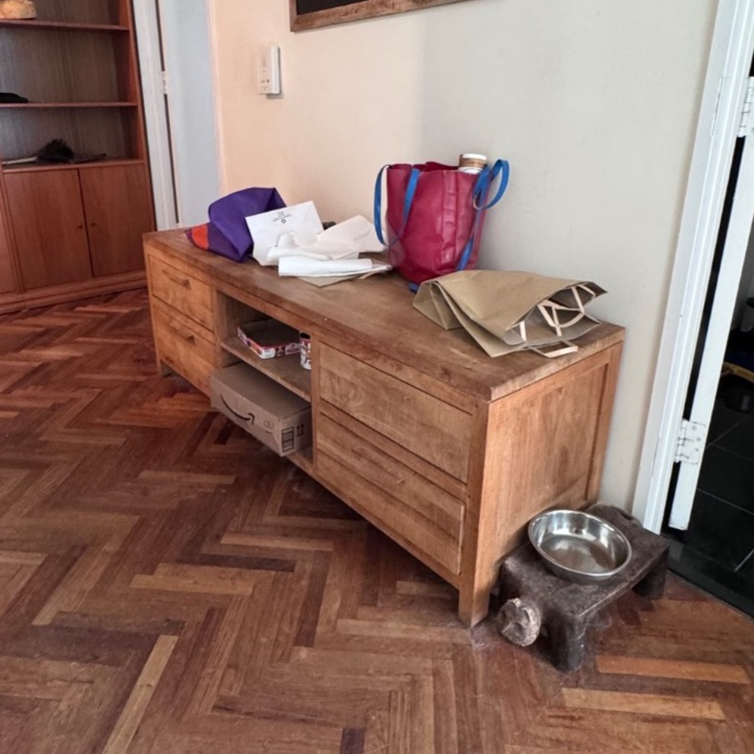 CB2 Credenza Media Unit 100% Wood - image-2