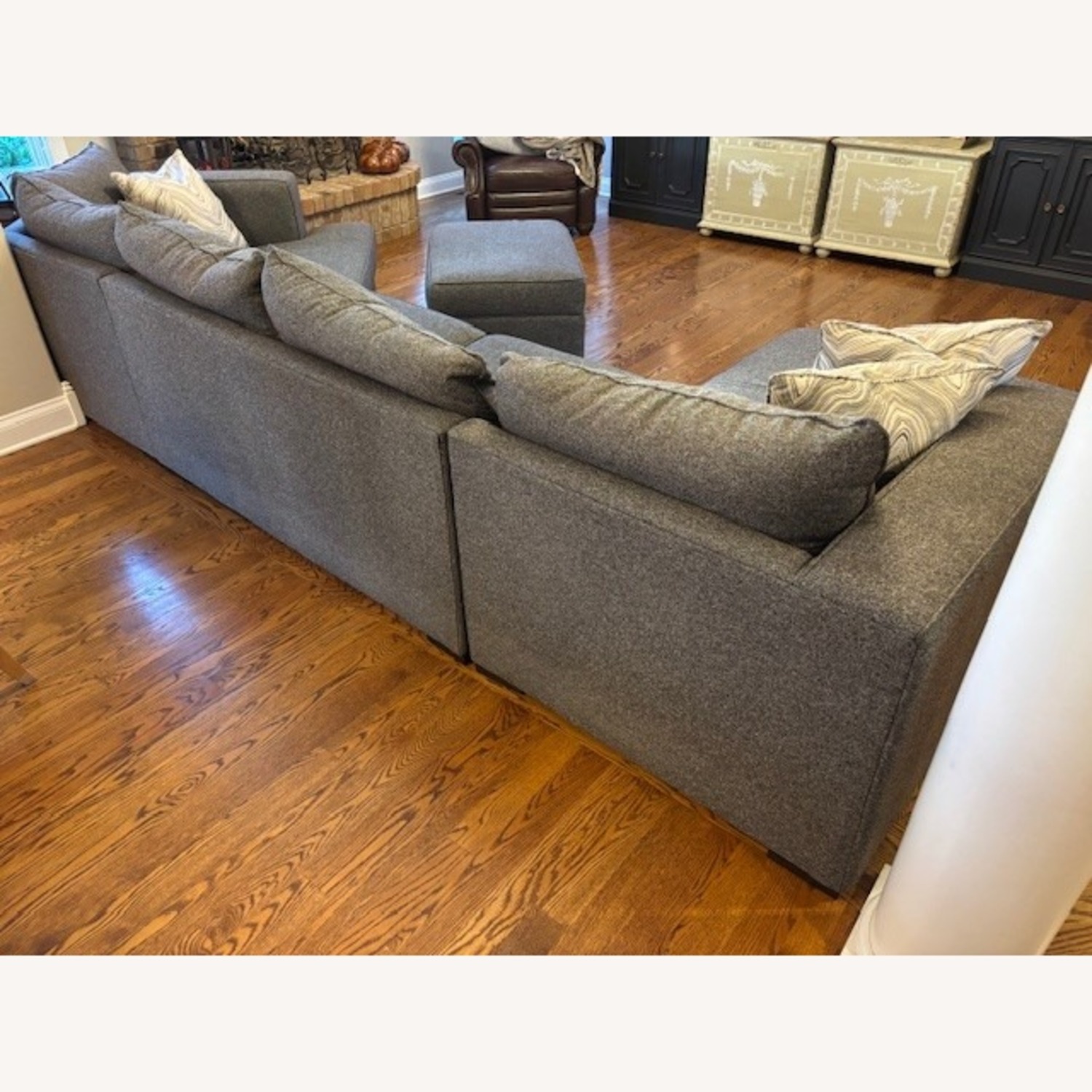 Avanti Furniture 2022 Canadel Sofa Sectional in Graphite Fabric - image-3