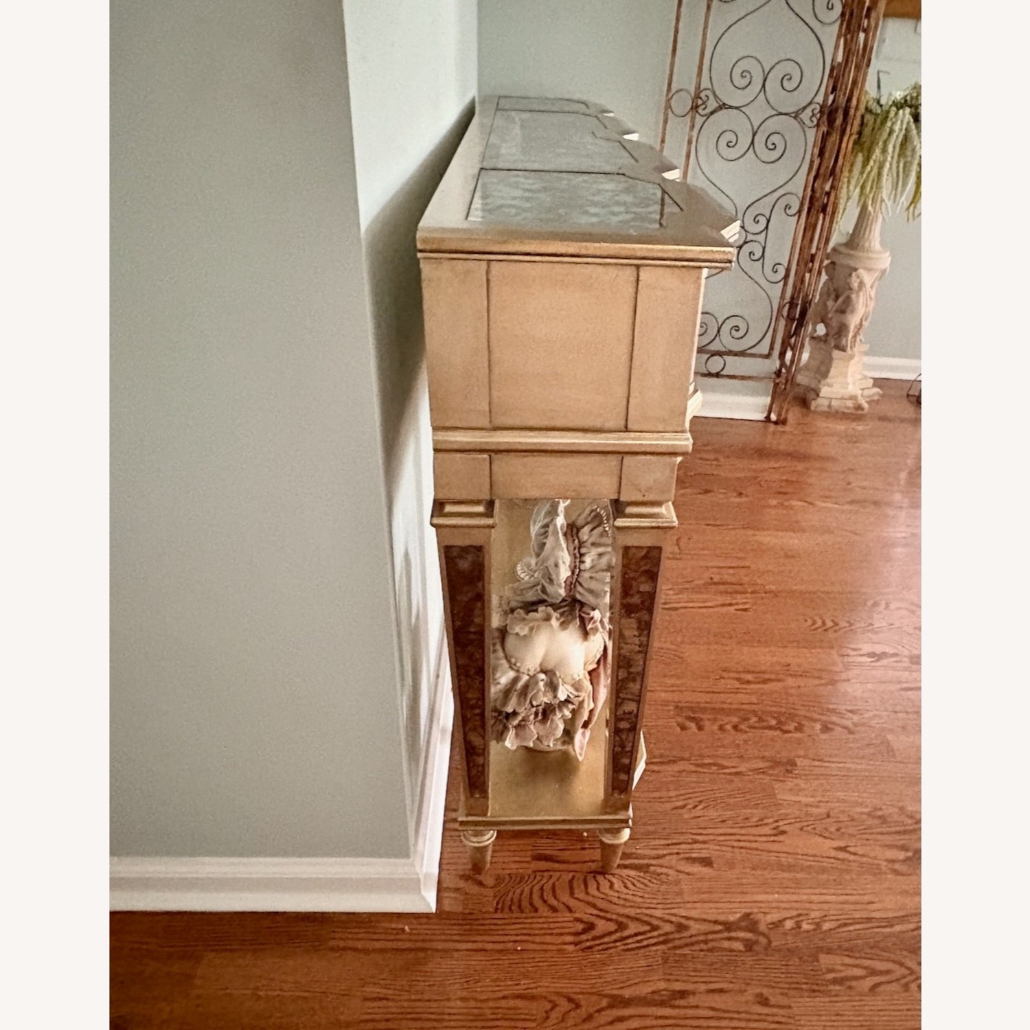 Hooker Sanctuary Mirrored & Gold Console Table - image-2