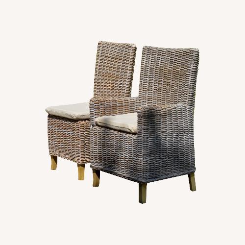 Used RH Provence Outdoor Dining Chair Set of 6 for sale on AptDeco