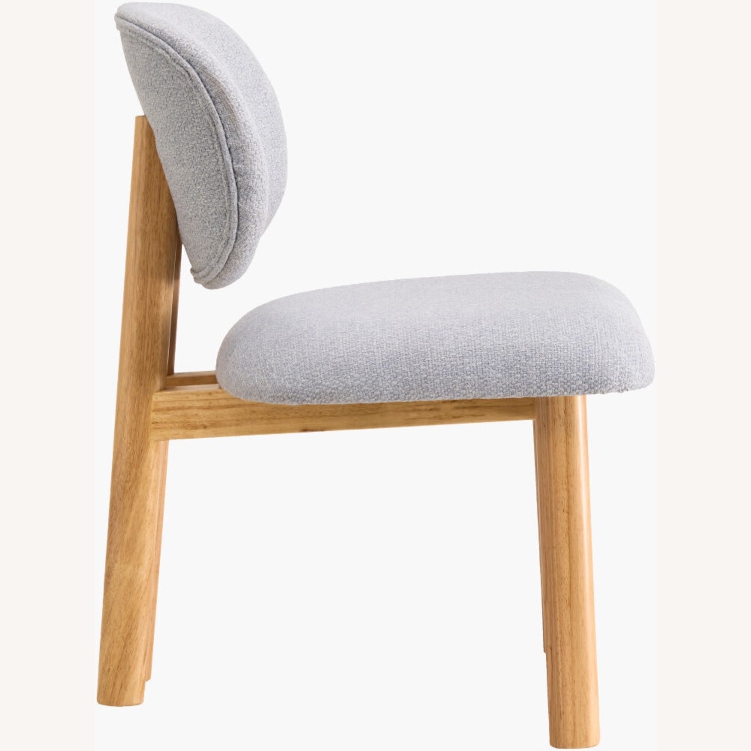 Surya Rena Light Gray Fabric Dining Chairs - image-3