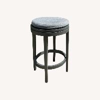 RH Balmain Aluminum Swivel Outdoor Stools Set of 4