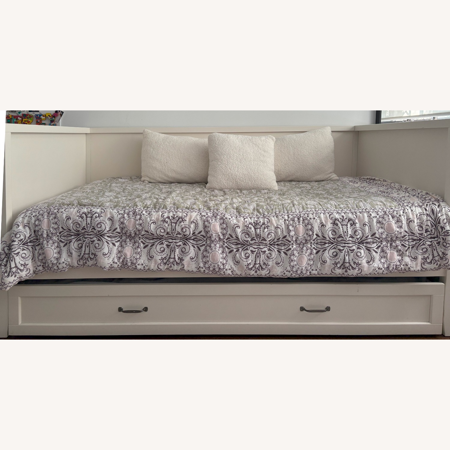 Pottery Barn Teen Hampton White Wood Daybed - image-2