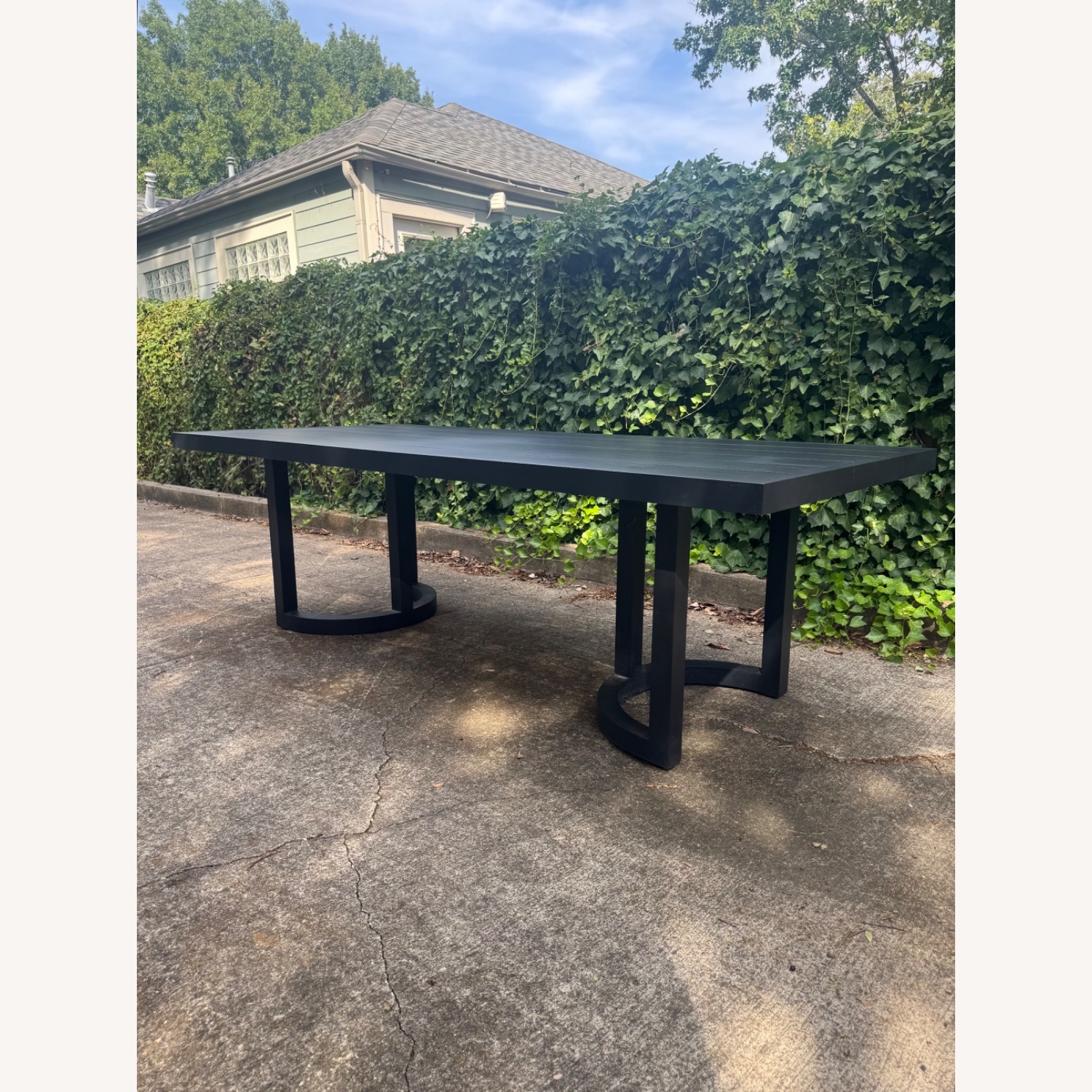 RH Portofino 96” Outdoor Dining Table With Chairs - image-7