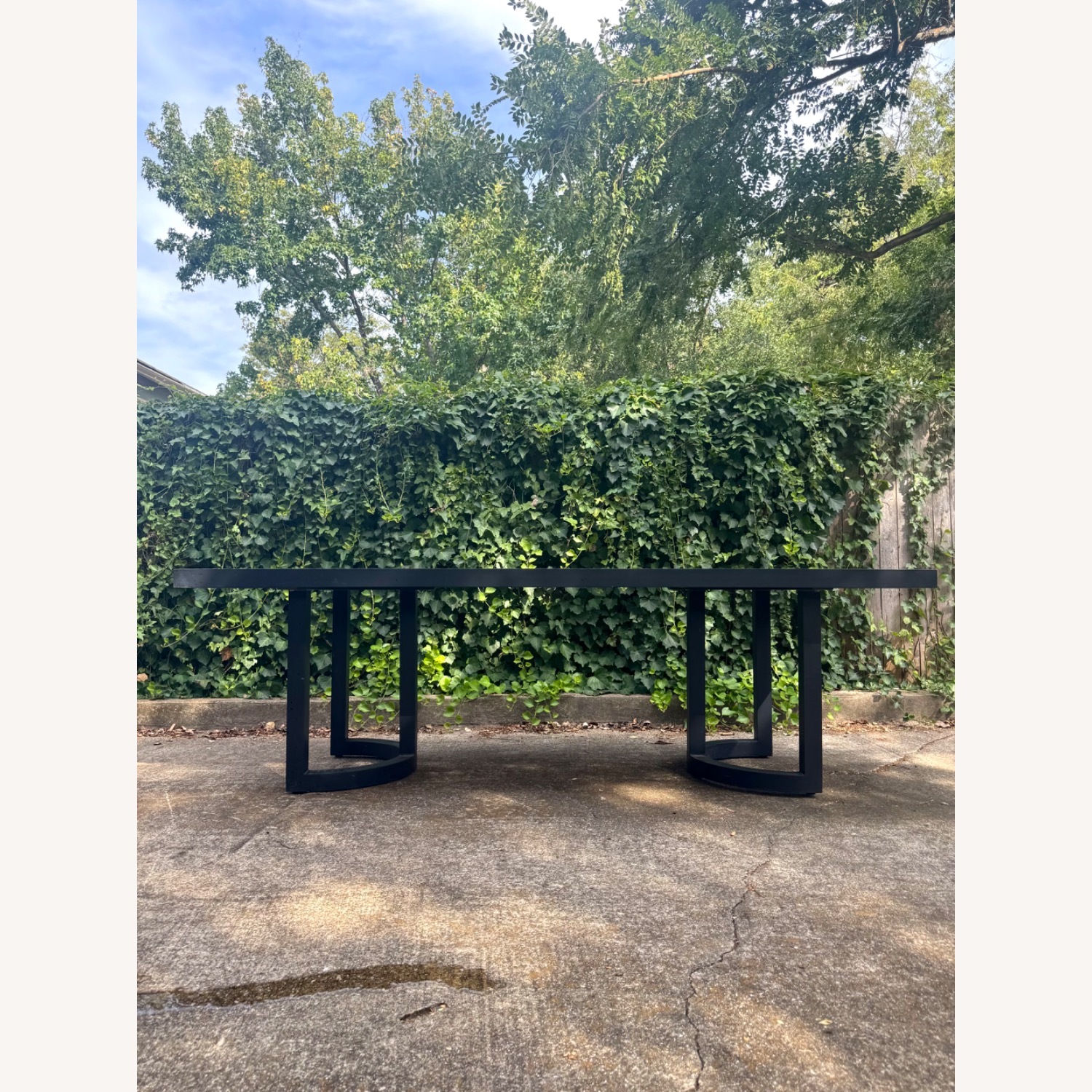 RH Portofino 96” Outdoor Dining Table With Chairs - image-9