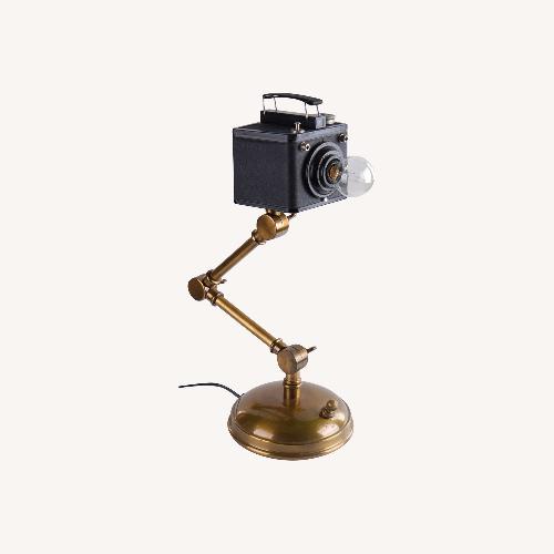 Used Vintage Retro Steampunk Art Light Table Lamp for sale on AptDeco