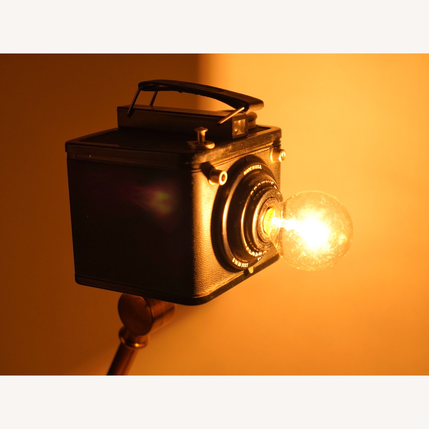 Vintage Retro Steampunk Art Light Table Lamp - image-18