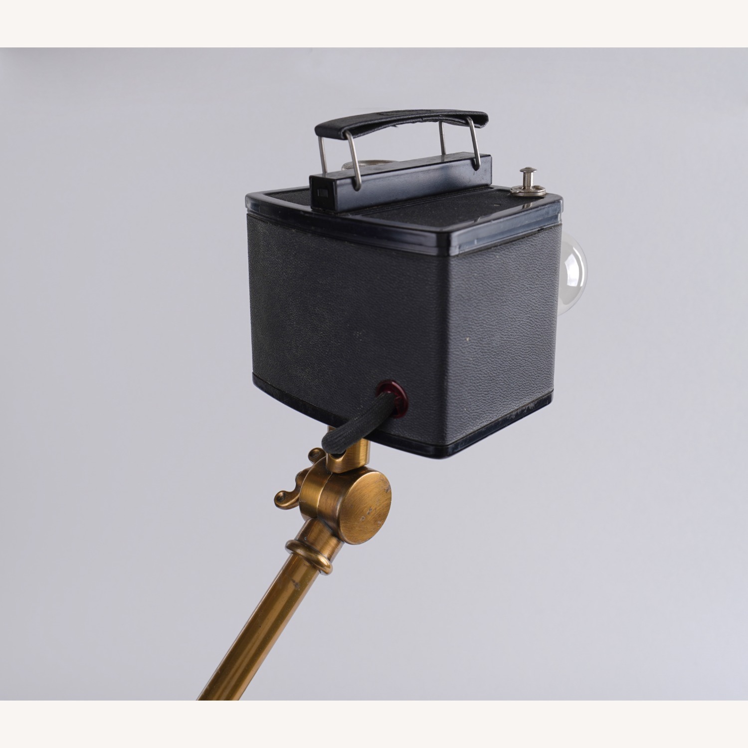 Vintage Retro Steampunk Art Light Table Lamp - image-5