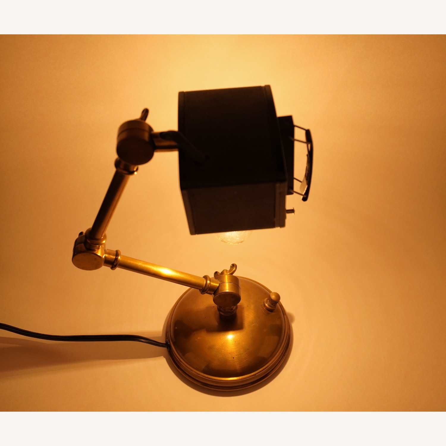 Vintage Retro Steampunk Art Light Table Lamp - image-14
