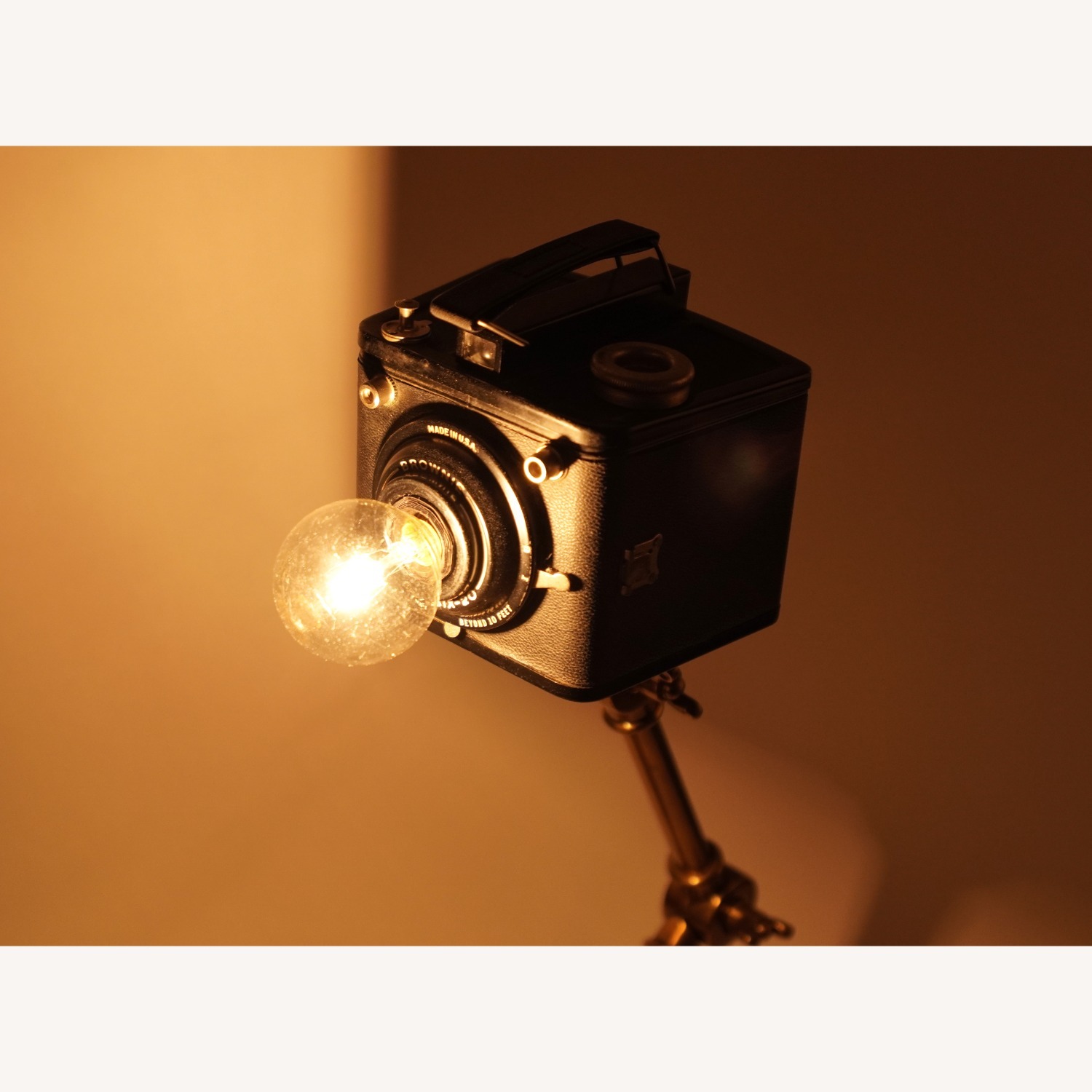 Vintage Retro Steampunk Art Light Table Lamp - image-16