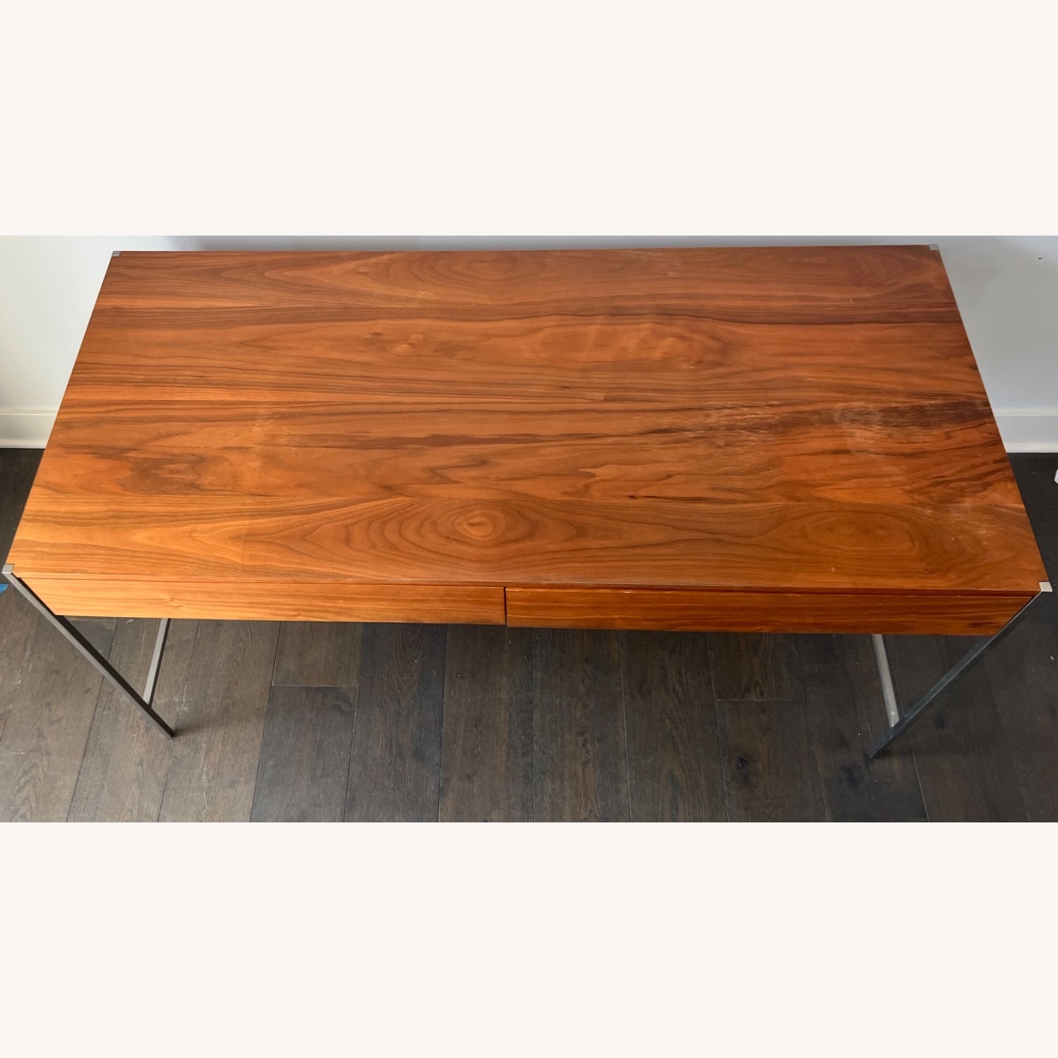 West Elm Zane Large Desk - Walnut - image-2