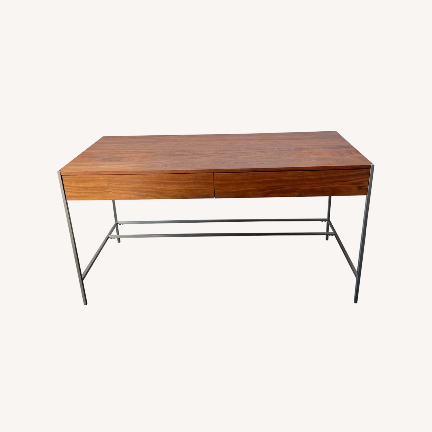 West Elm Zane Large Desk - Walnut - image-8