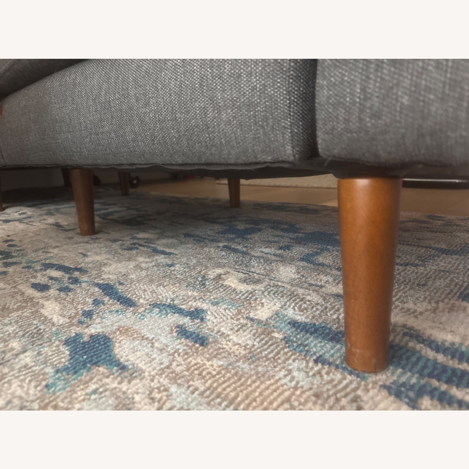 Burrow Nomad 9 Pieces Gray Fabric Configurable Sectional Sofa - image-8