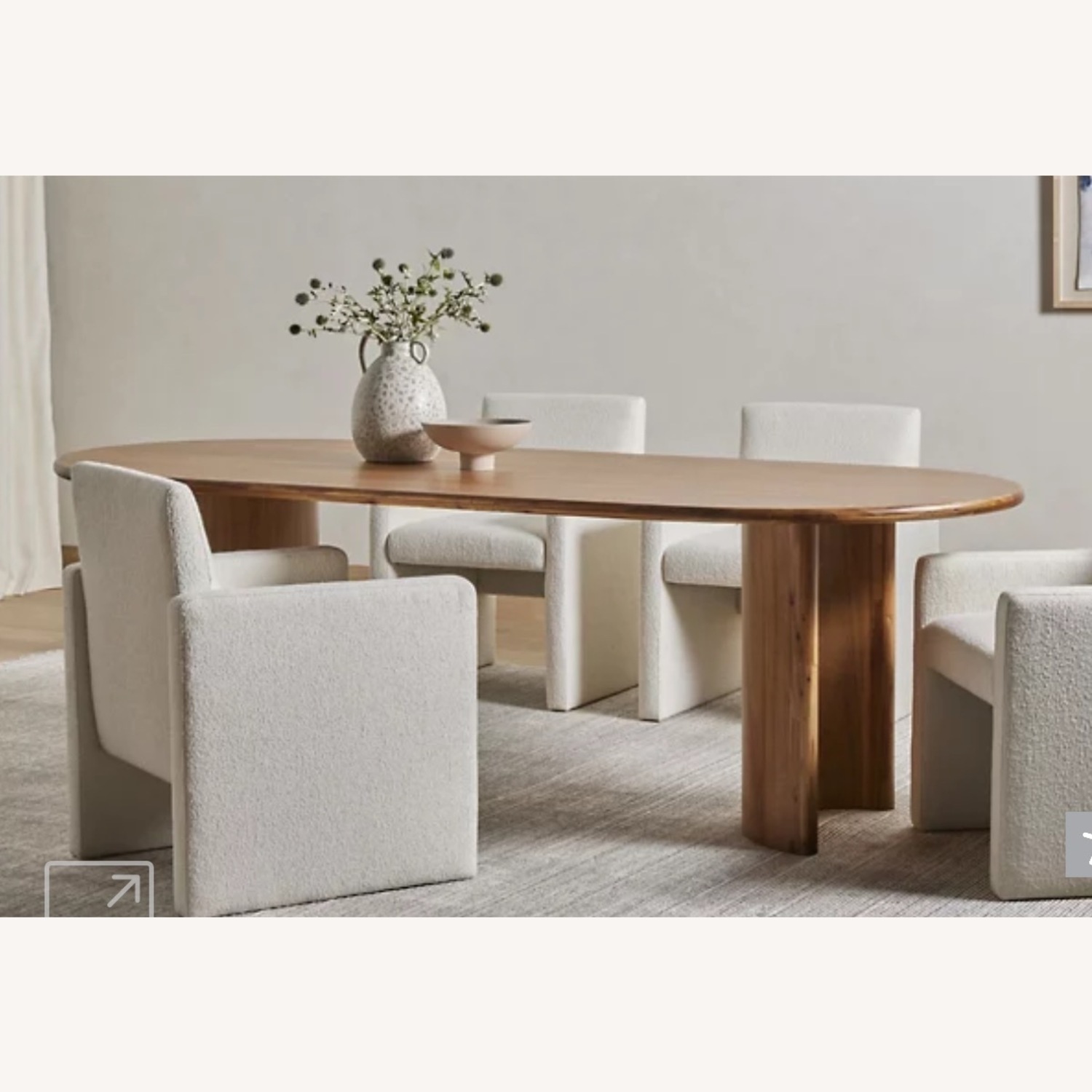 Four Hands The Paden Dark Brown Wood Dining Table - image-2