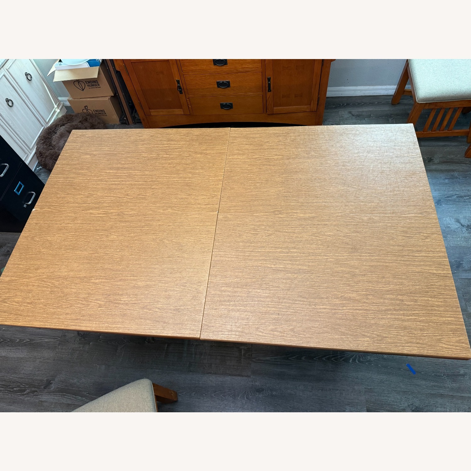 Mission Style Natural Wood Dining Sets - image-4