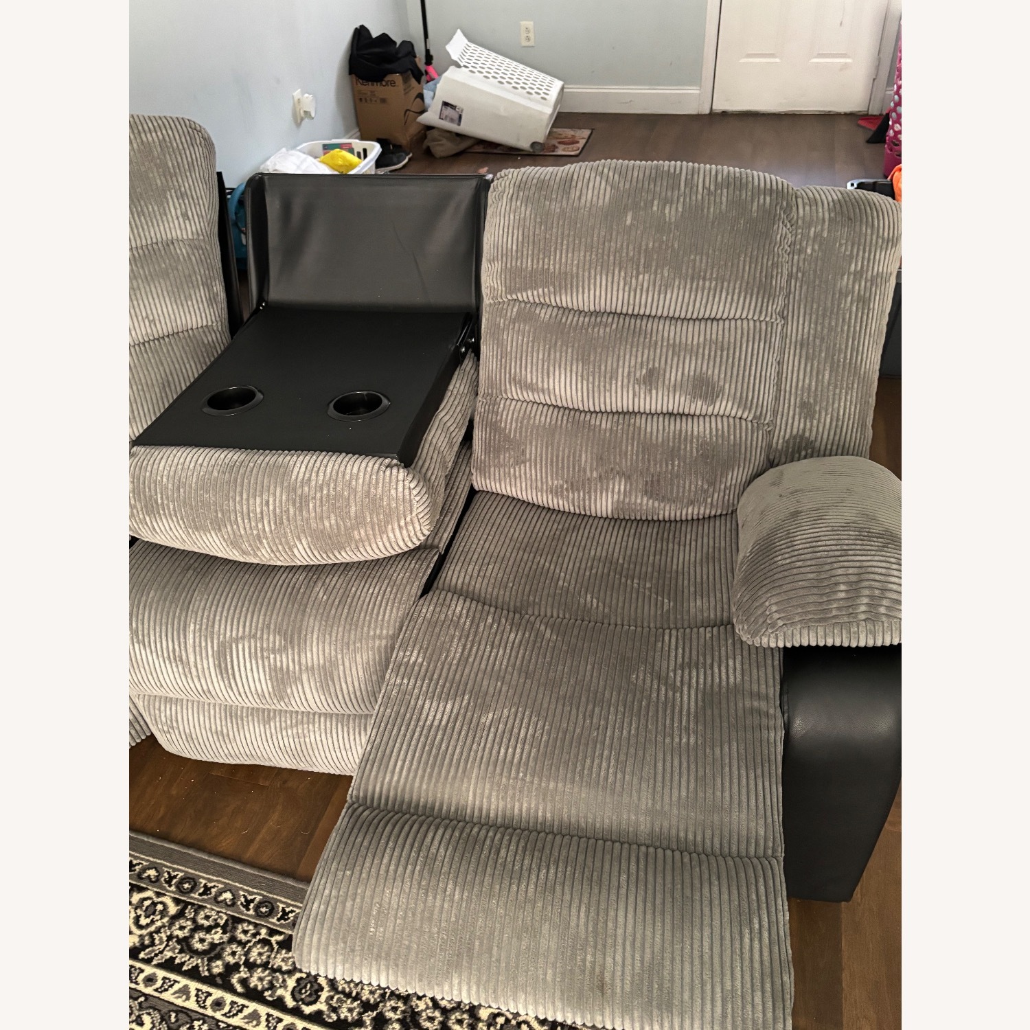 Ashley Furniture Dark Gray 3+ Piece Sectional - AptDeco