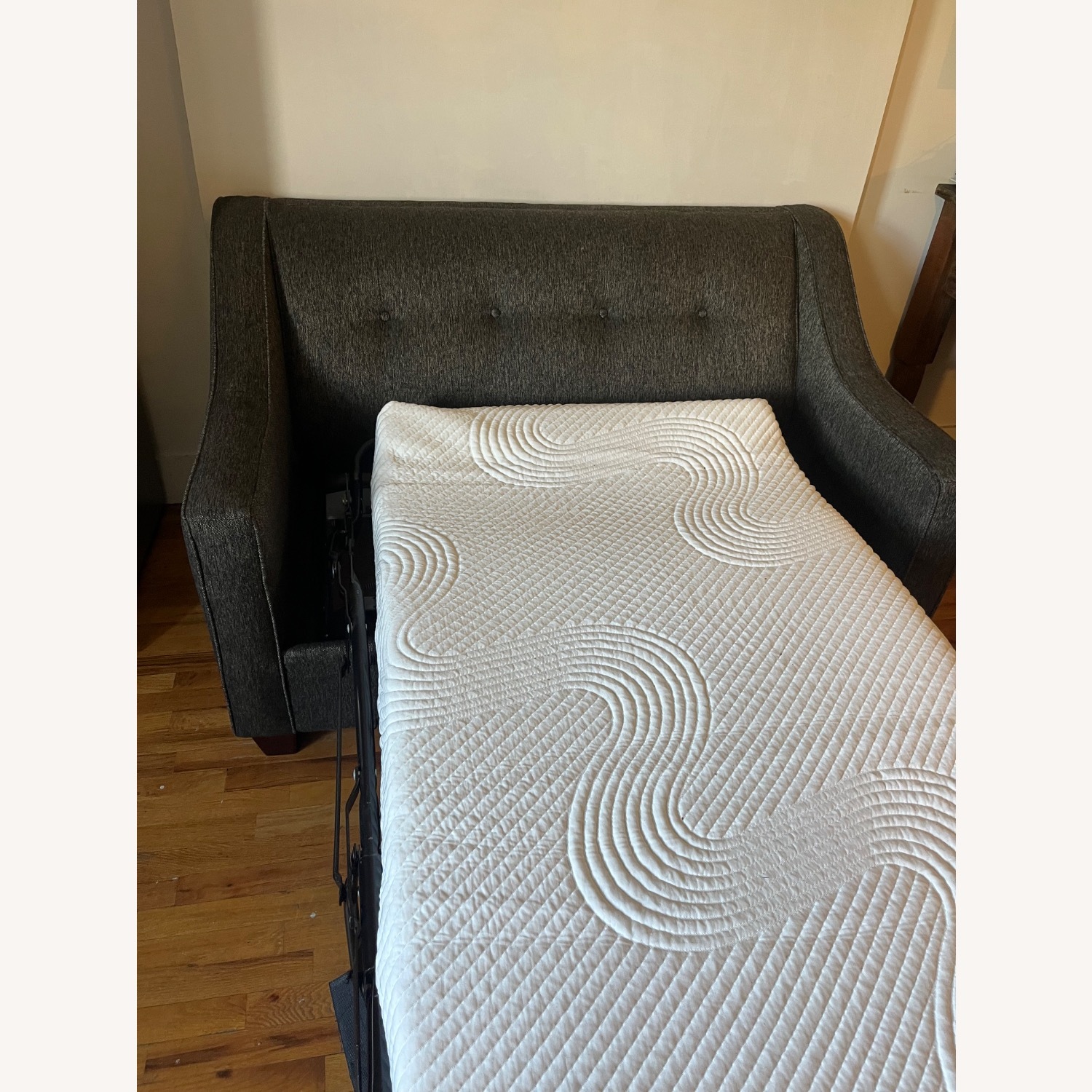 Bob's Discount Furniture Loveseat With Pullout Bed - image-3