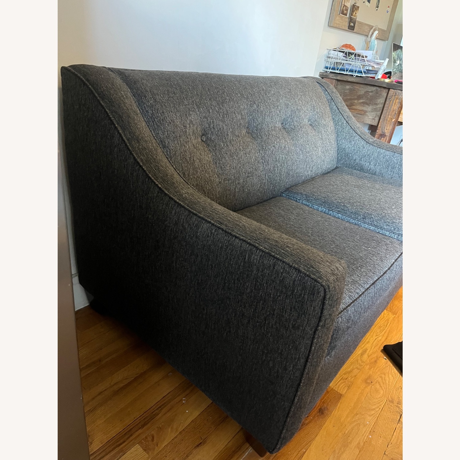 Bob's Discount Furniture Loveseat With Pullout Bed - image-4