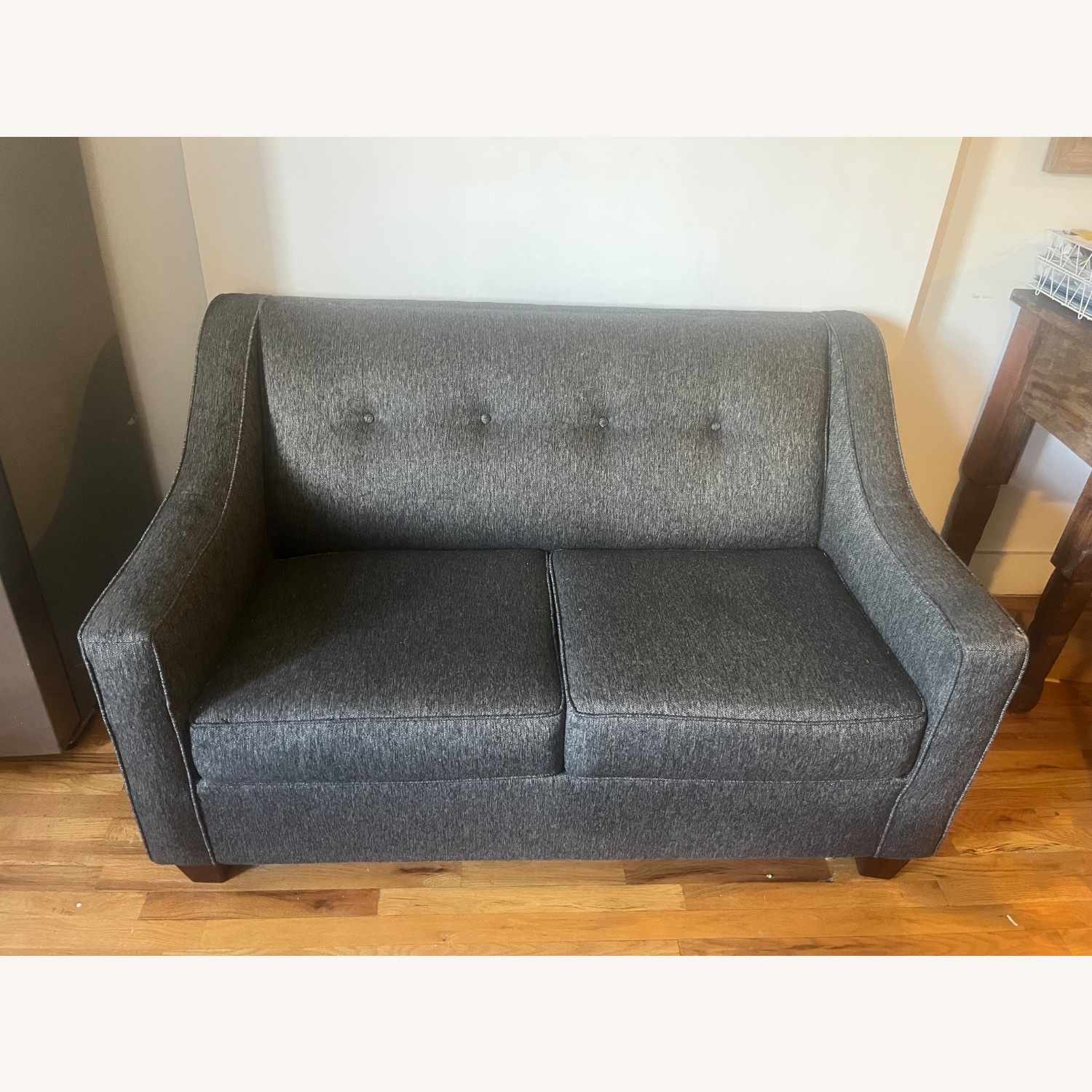 Bob's Discount Furniture Loveseat With Pullout Bed - image-1