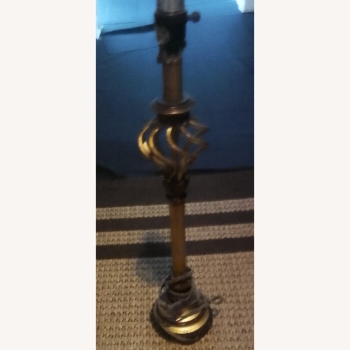 Used Pier 1 Imports Dark Brown Table Lamp for sale on AptDeco
