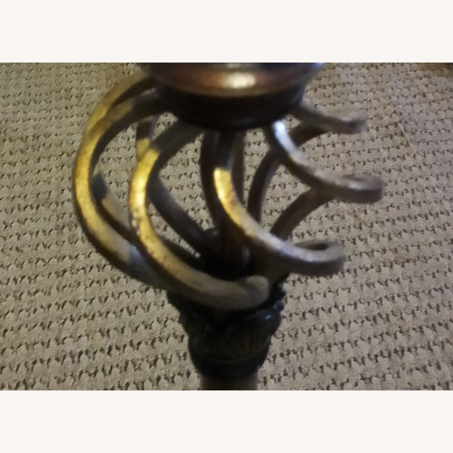 Pier 1 Imports Dark Brown Table Lamp - image-2