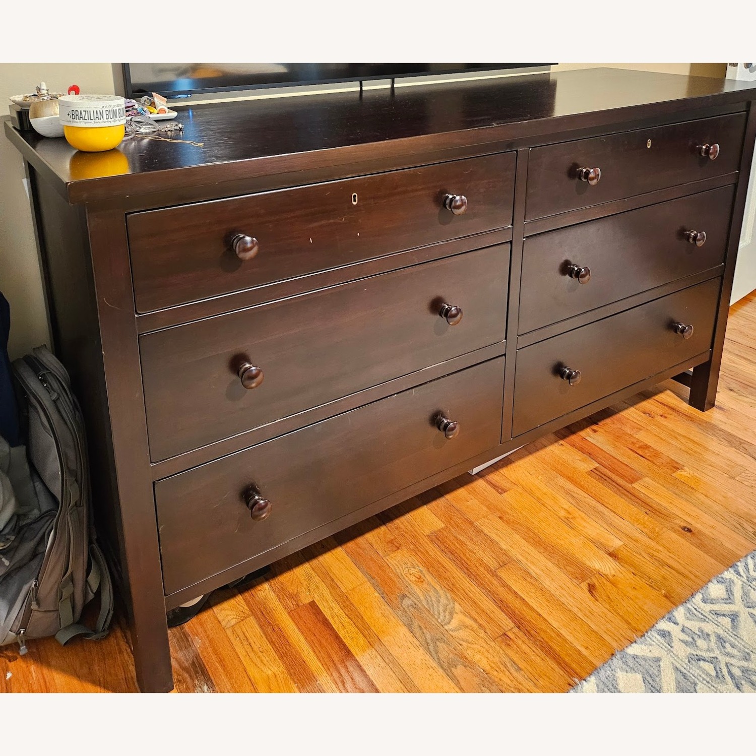 Pottery Barn 6 Drawer Farmhouse Dresser - image-2