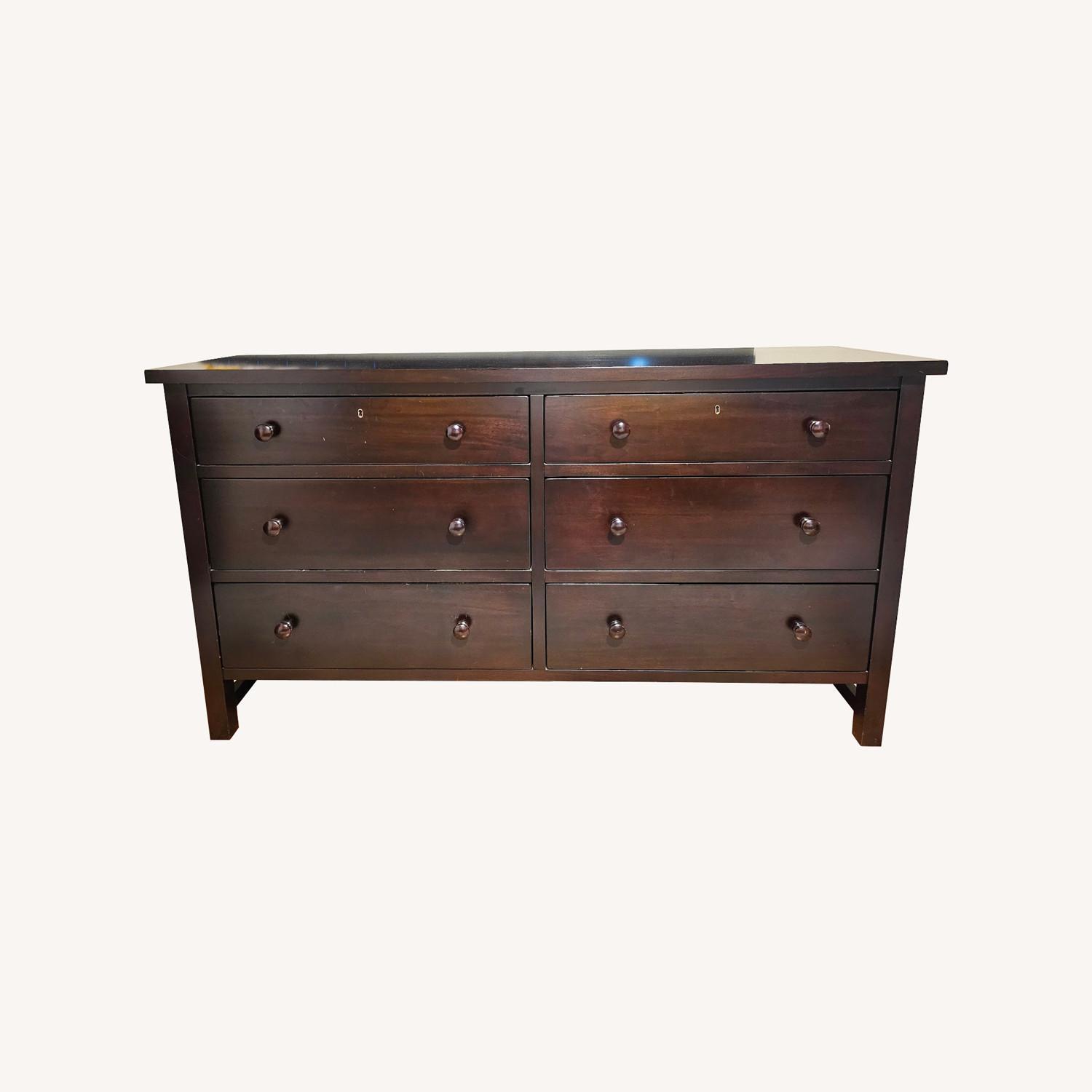 Pottery Barn 6 Drawer Farmhouse Dresser - image-6