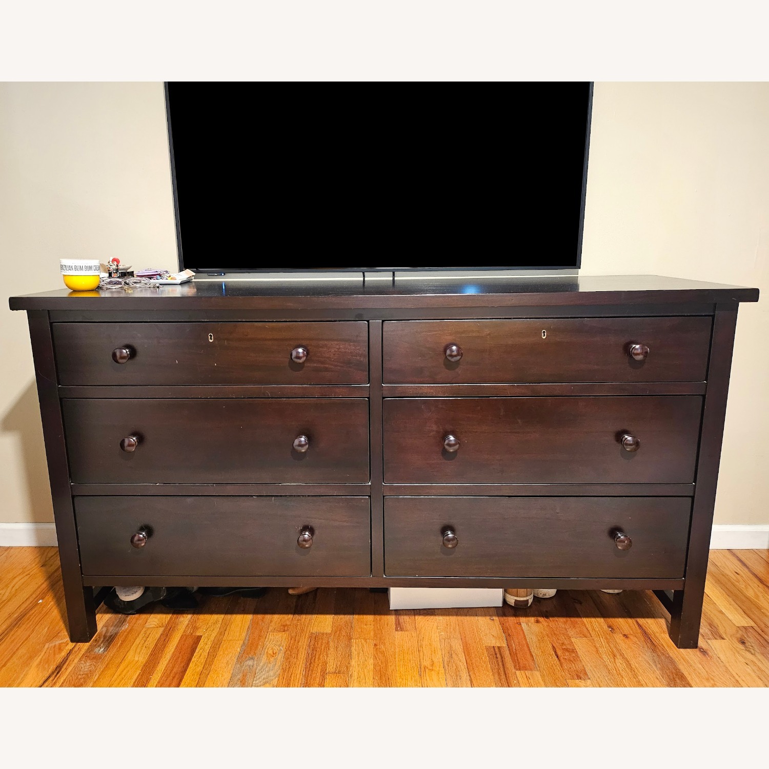 Pottery Barn 6 Drawer Farmhouse Dresser - image-1