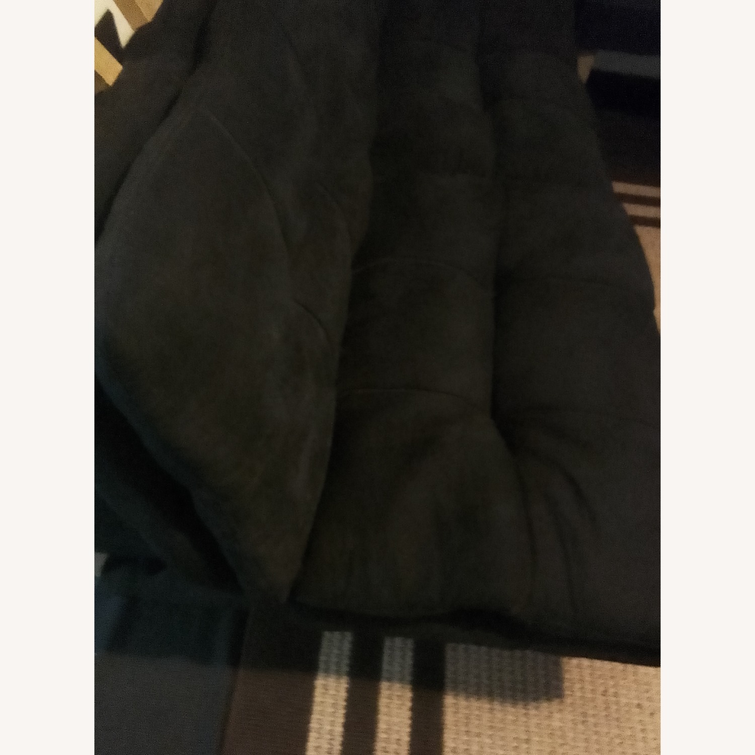 Walmart Black Futon - image-2