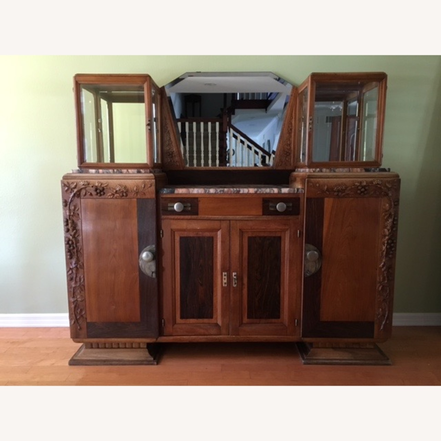 Antique Chinese Art Deco Style Sideboard - image-1