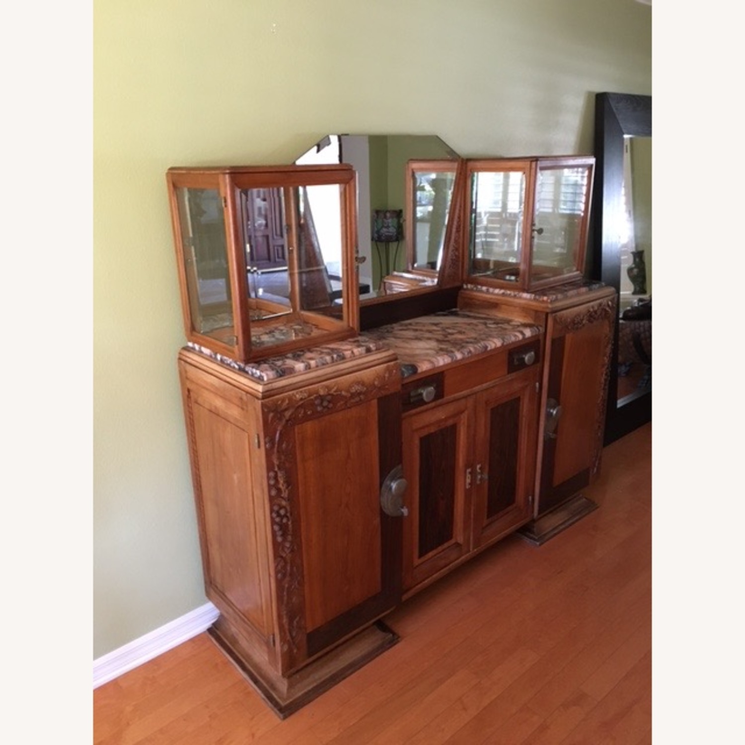 Antique Chinese Art Deco Style Sideboard - image-2