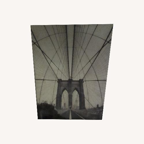 Used Bed Bath & Beyond White Wall Decor for sale on AptDeco