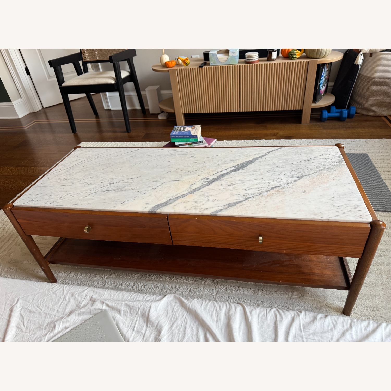 West Elm Robbins Mid-Century Coffee Table - image-2