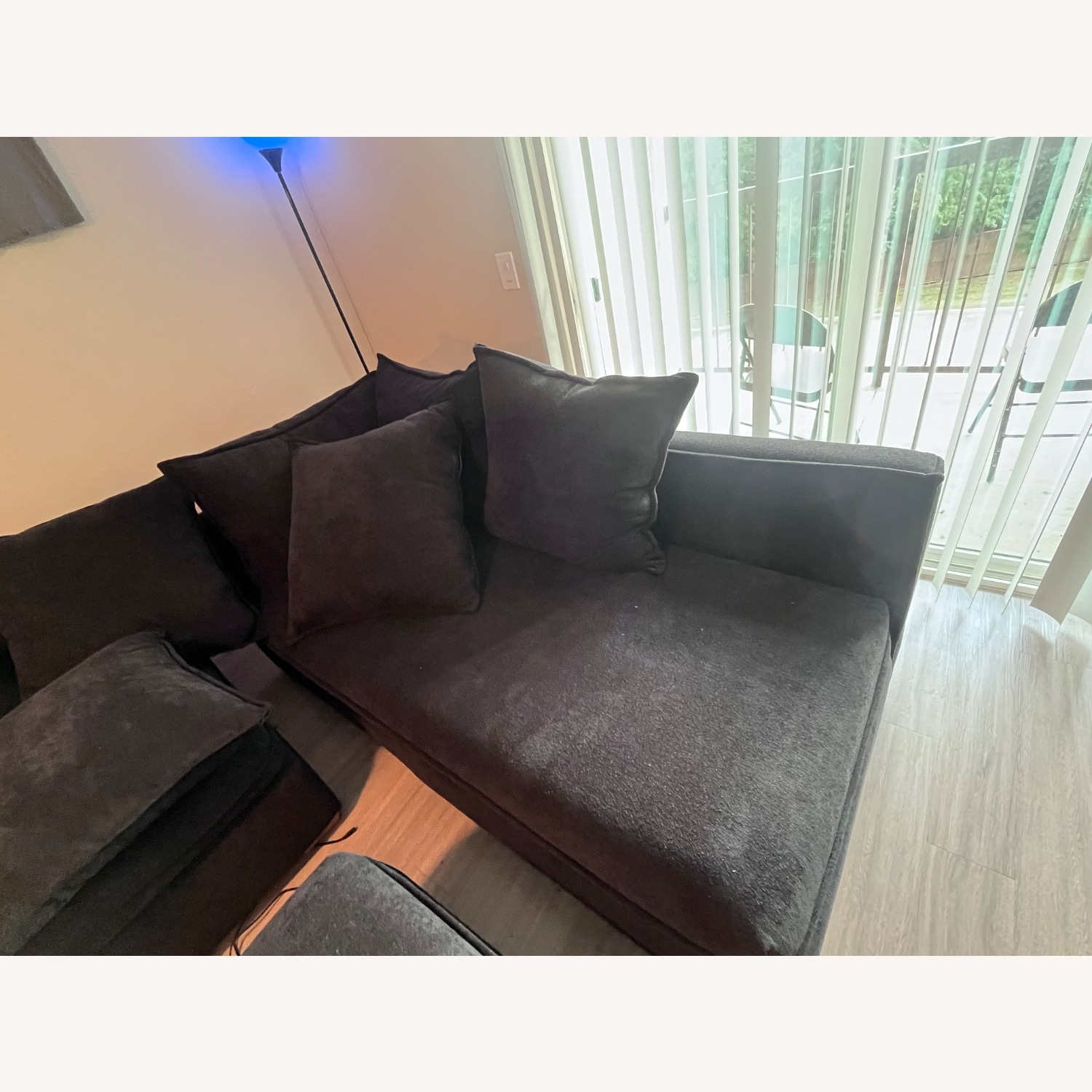 Black 3+ Piece Sectional - image-3