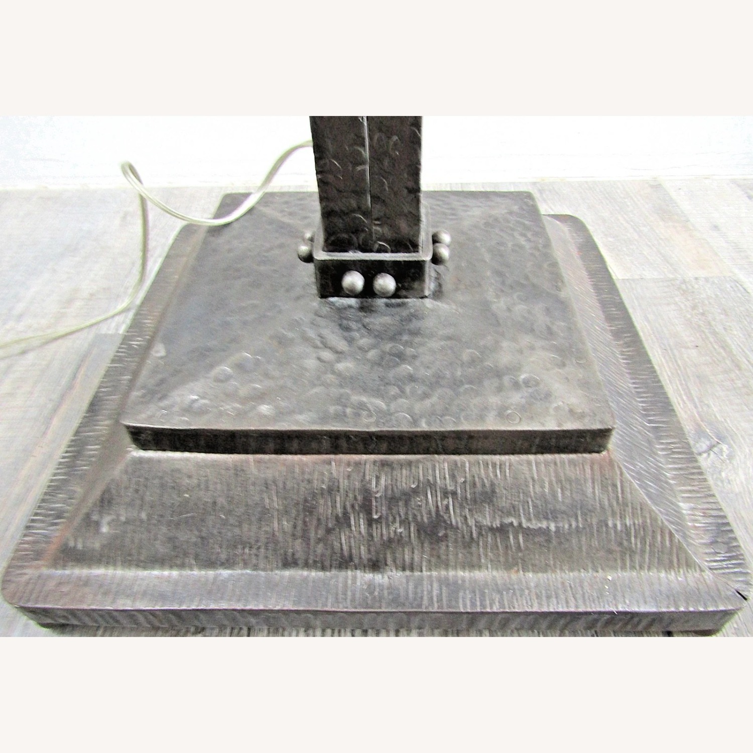 French Art Deco Atelier Petitot Bronze Floor Lamp - image-16