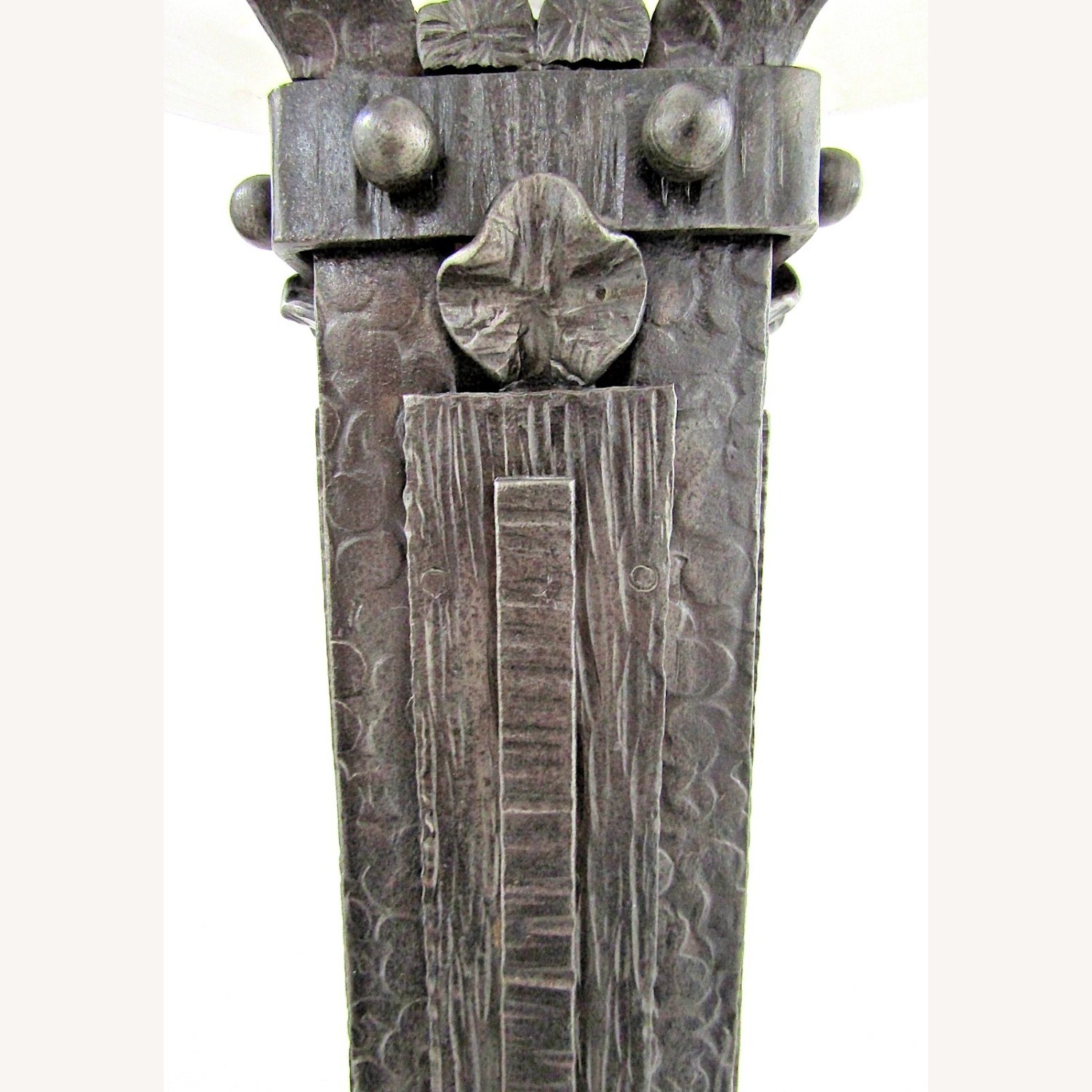 French Art Deco Atelier Petitot Bronze Floor Lamp - image-11