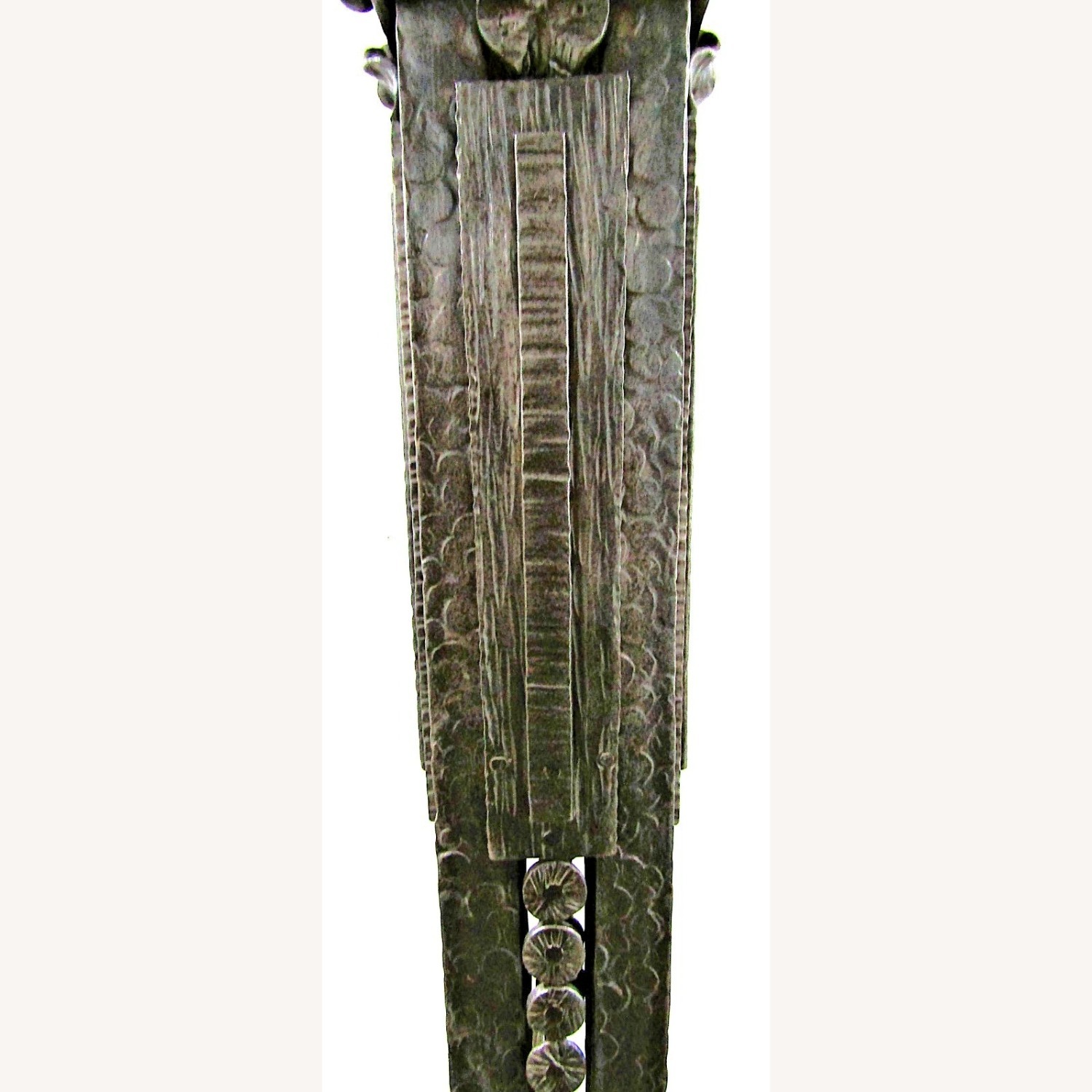 French Art Deco Atelier Petitot Bronze Floor Lamp - image-12