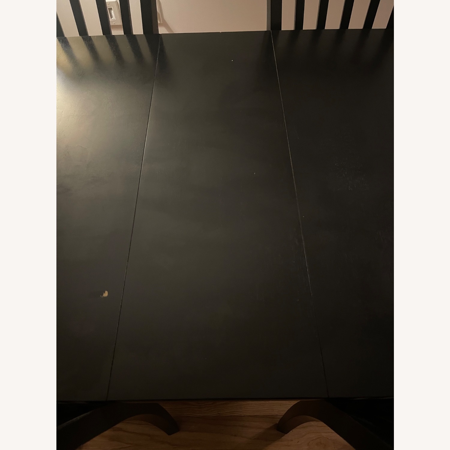 Elegant Black Wood Dining Set - image-2