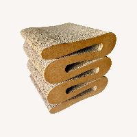 Frank Gehry Wiggle Natural Ottoman