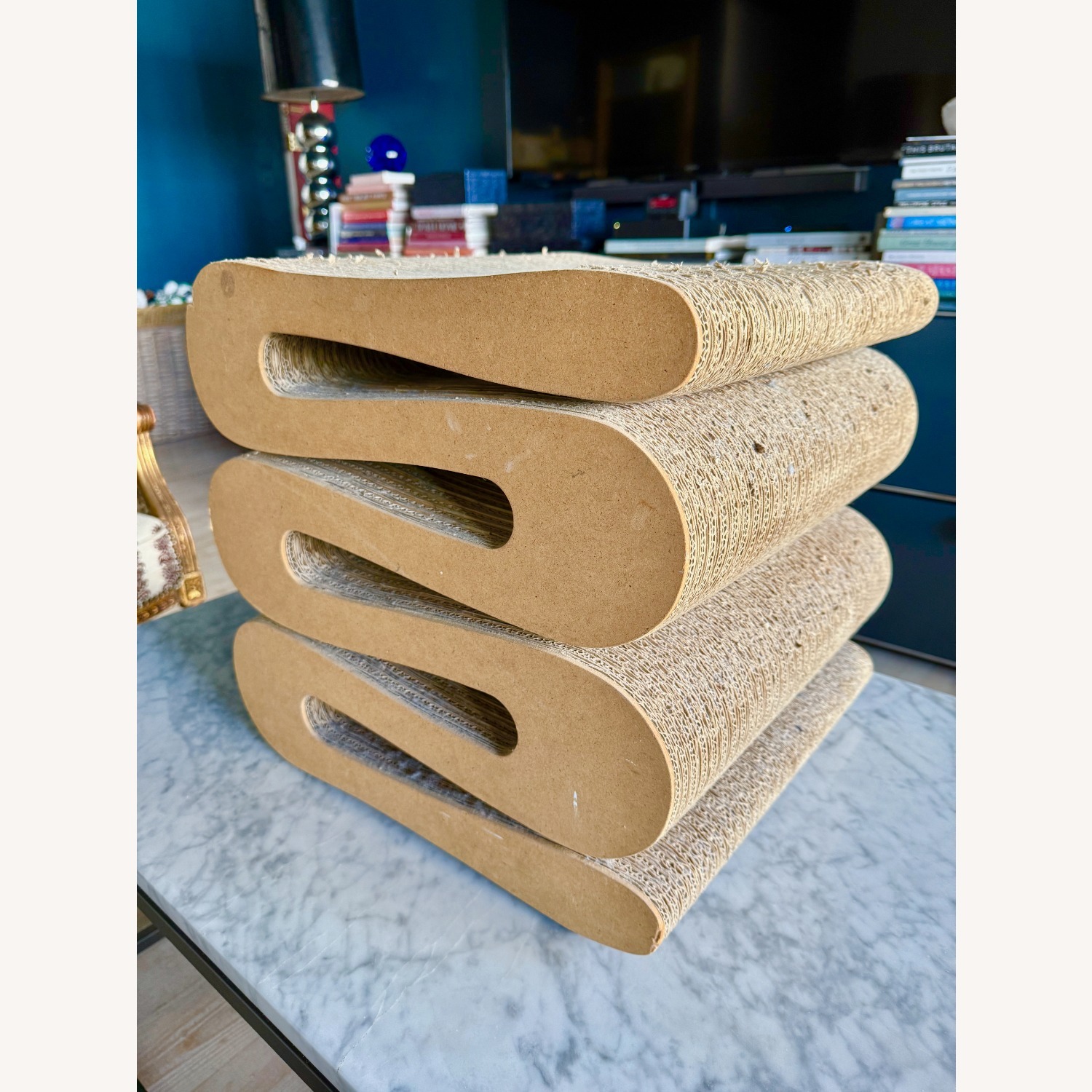 Frank Gehry Wiggle Natural Ottoman - image-4