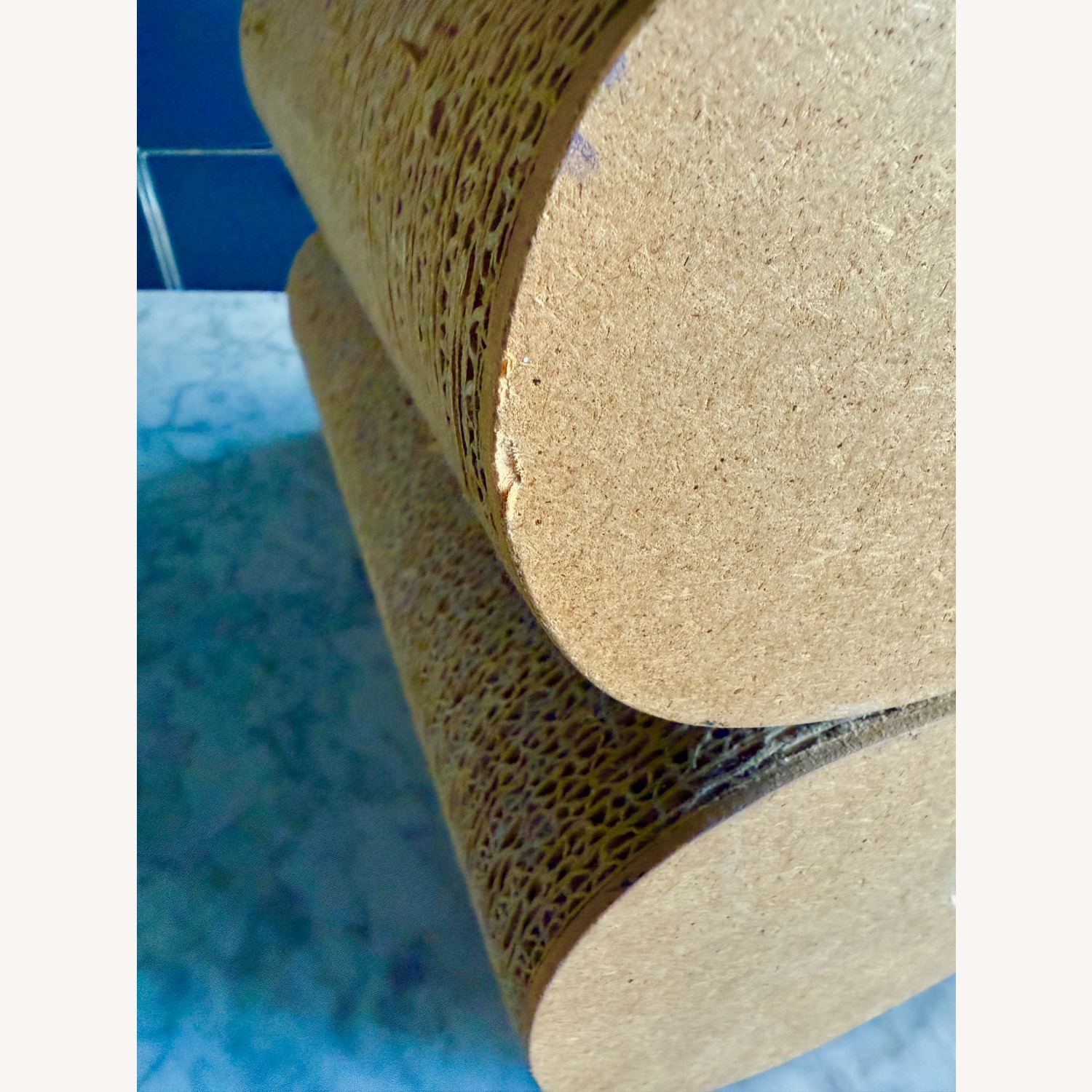 Frank Gehry Wiggle Natural Ottoman - image-9