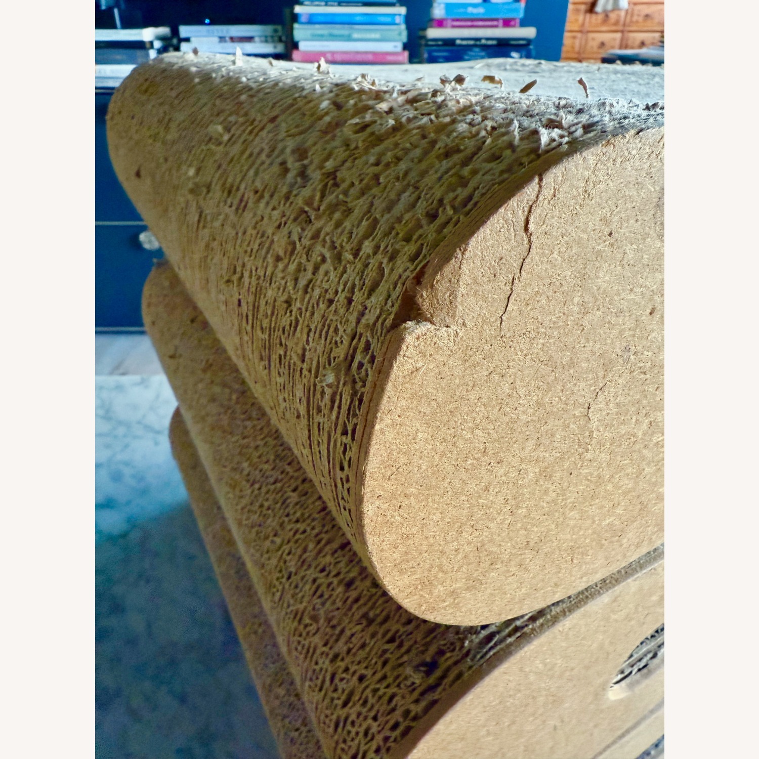 Frank Gehry Wiggle Natural Ottoman - image-8