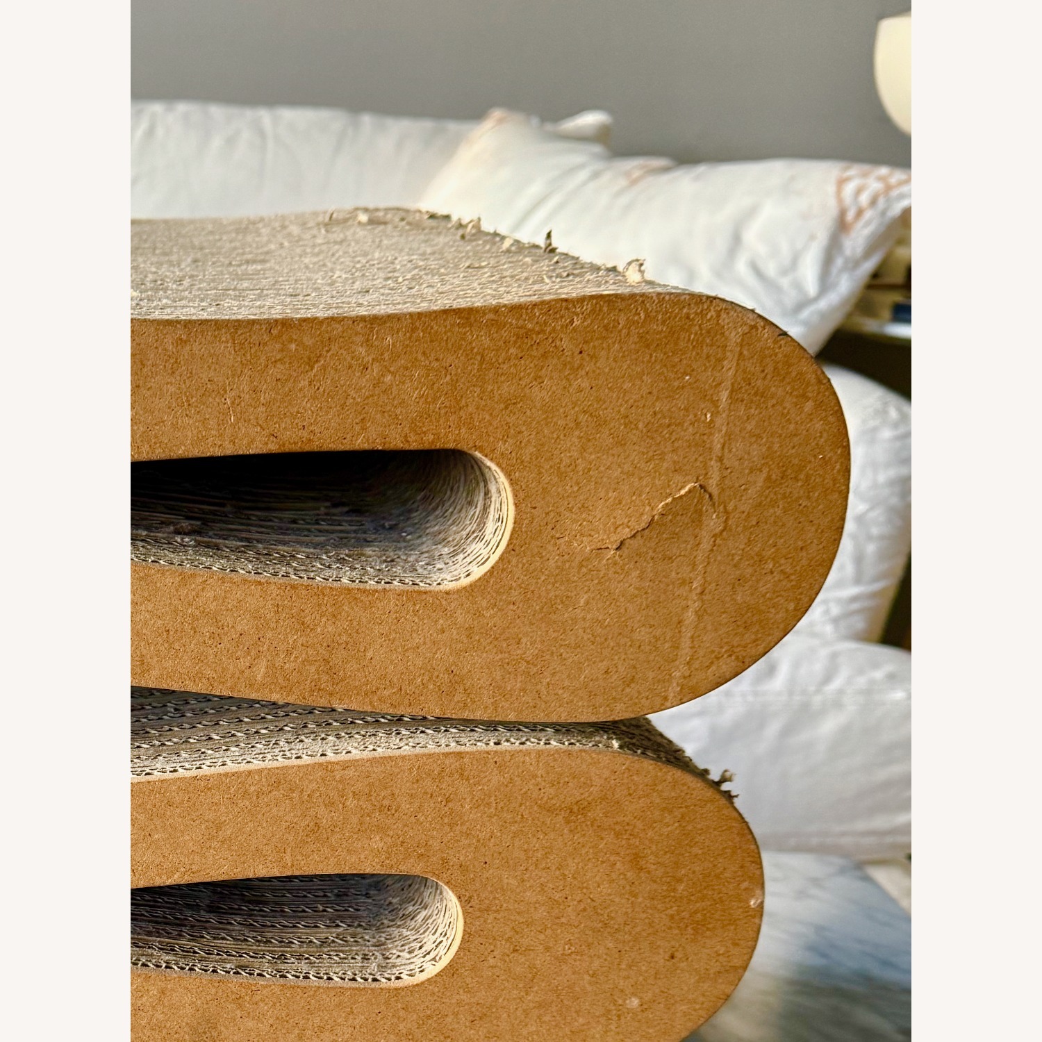 Frank Gehry Wiggle Natural Ottoman - image-2