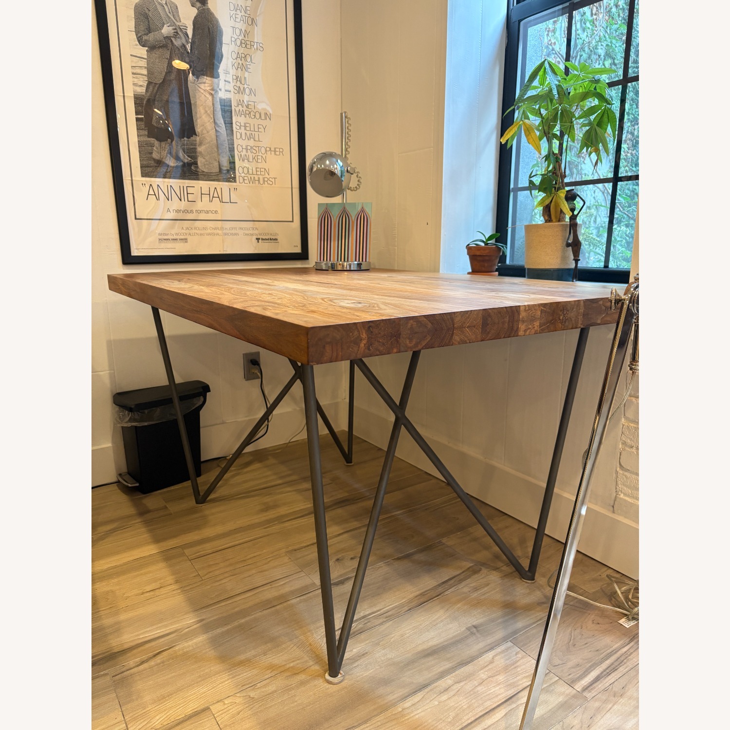 CB2 Dylan  Dark Brown Wood Desk - image-3