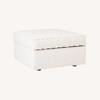 West Elm Harris Storage Ottoman
