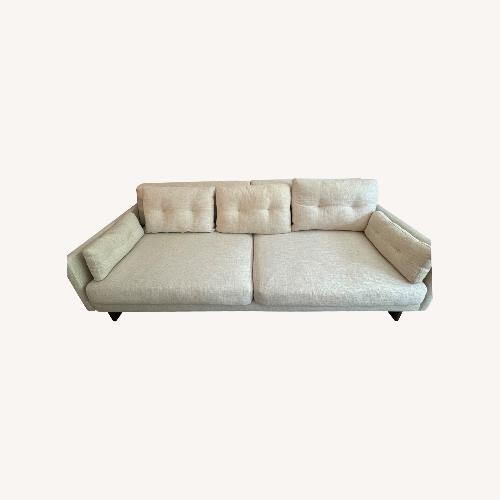 Used Jonathan Adler Malibu Natural Linen 3+ Seater Sofa for sale on AptDeco