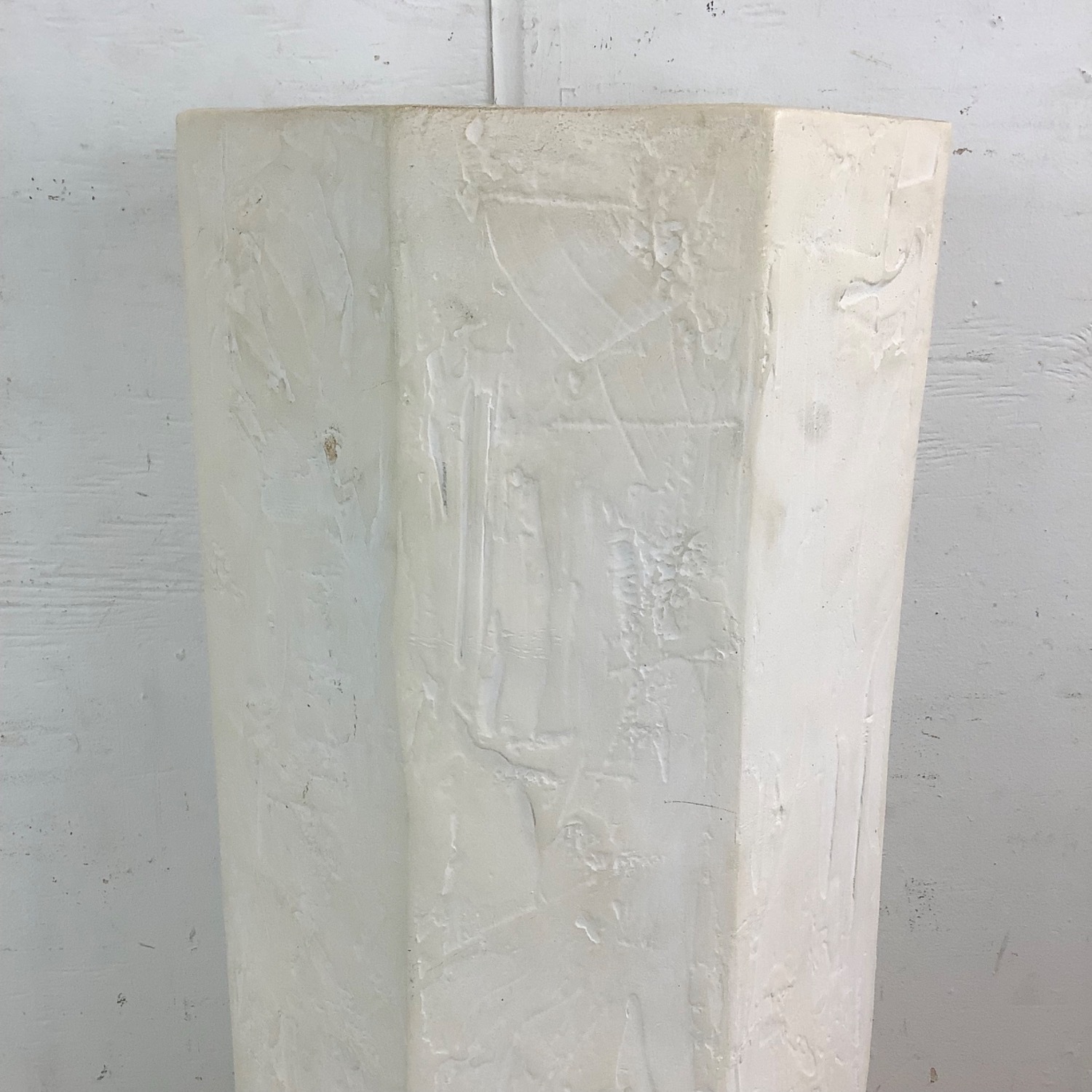 Vintage Modern Plaster Pedestal  - image-6