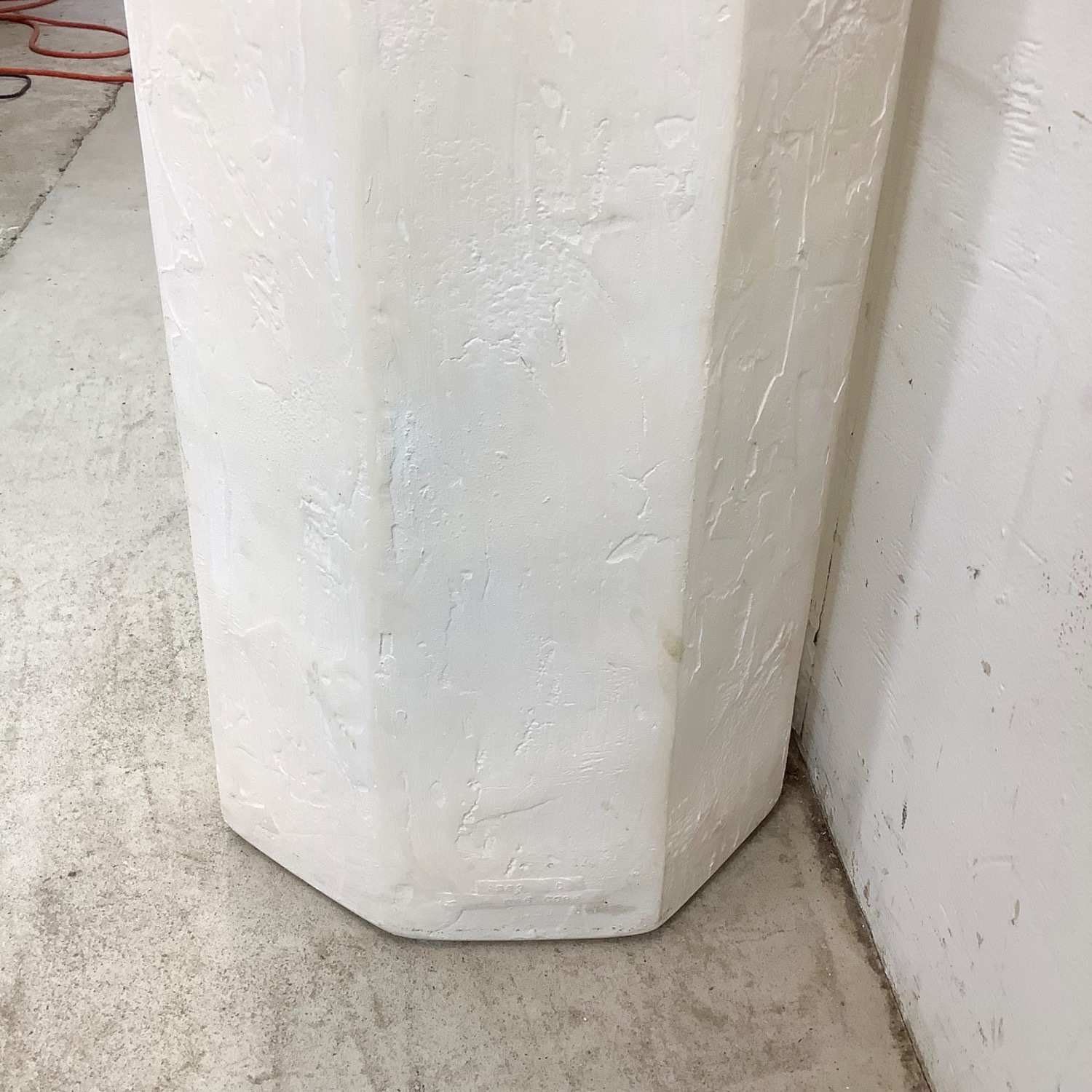 Vintage Modern Plaster Pedestal  - image-12