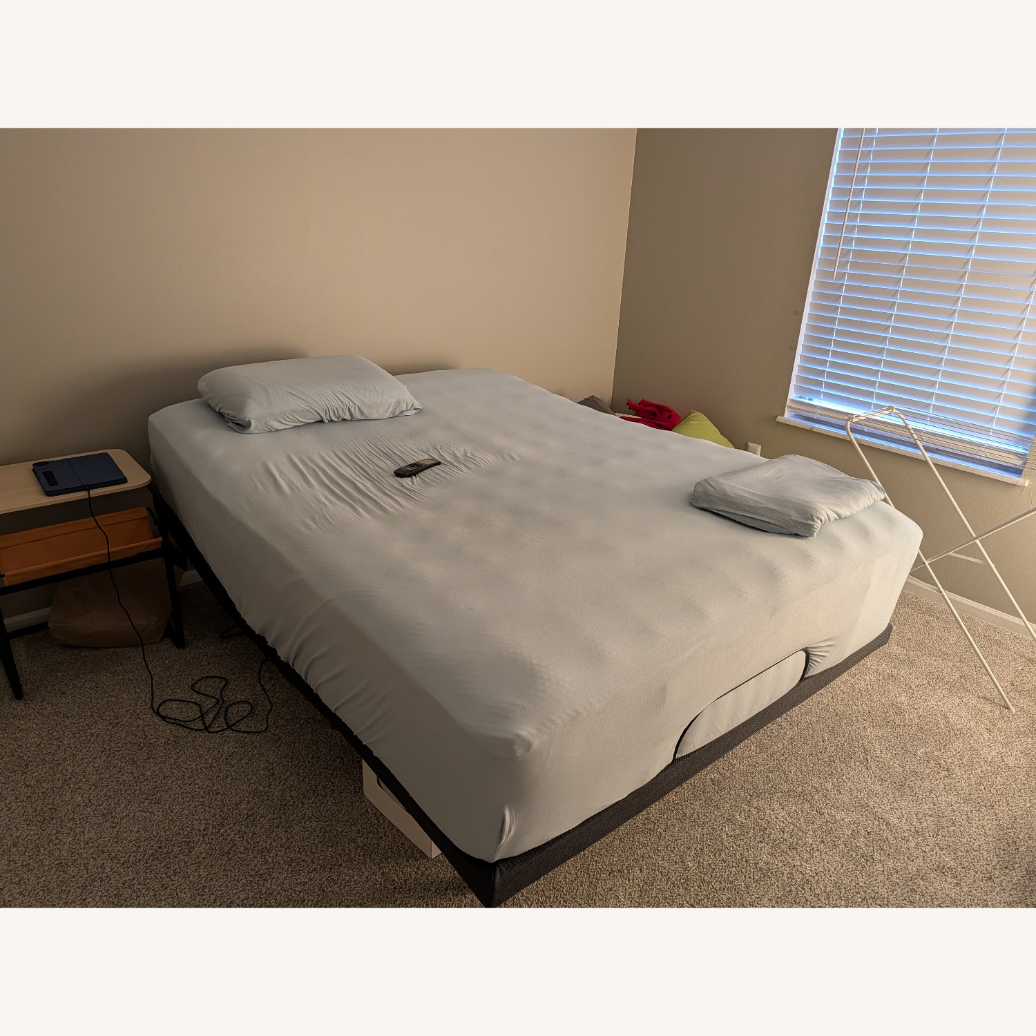 Sleepy's Dark Gray Queen Bed - image-2